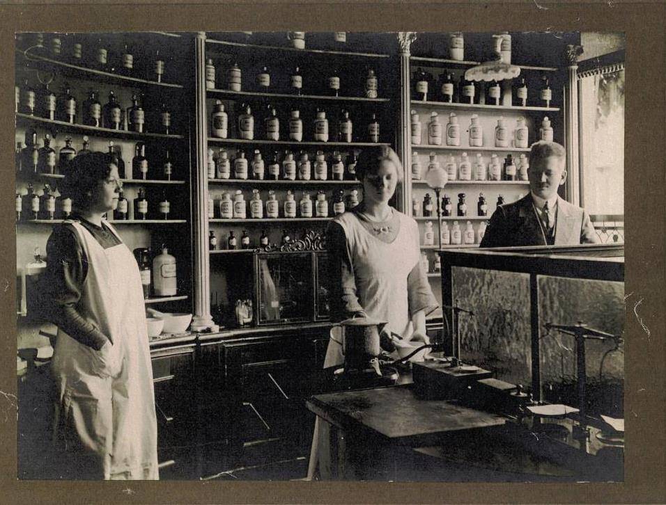 Apotheek van OPG bij oprichting